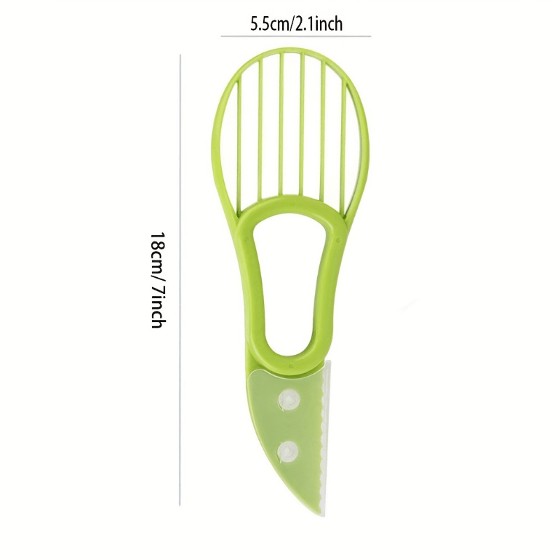 3in1 Avocado Peeler Slicer Corer Remover Pitter Cutter Divider Separator