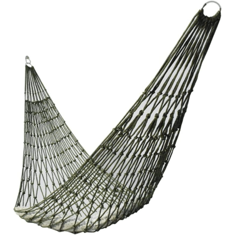 Multifunctional Nylon Hammock for Outdoor Relaxation and Garden Fun