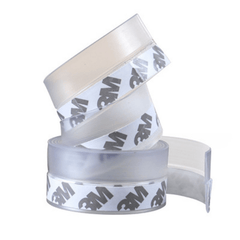 1m Windproof Silicone Sealing Strip for Door, Transparent Bar, Waterproof