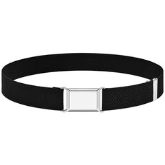 Adjustable Elastic Canvas Belts For Boys Girls Plain Belt Kids Children Daily