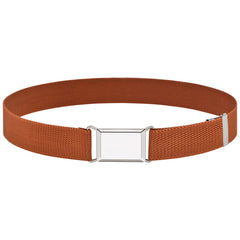 Adjustable Elastic Canvas Belts For Boys Girls Plain Belt Kids Children Daily