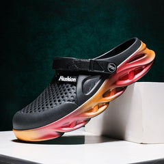 Men's Chunky Slip On Clog Sandals Casual Walking Slippers