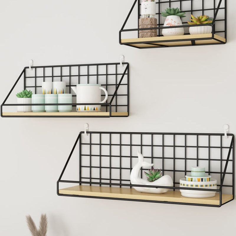 Wall Mounted Bathroom Shelves Punch Corner Storage Rack Shower Shelves