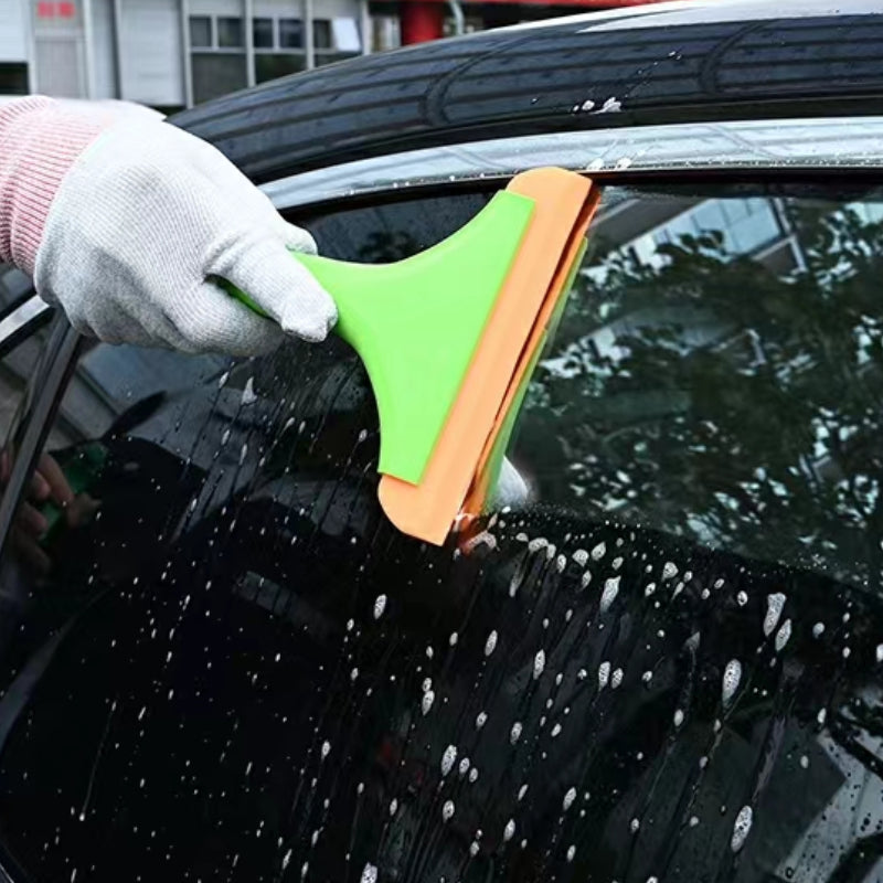 Silicone Squeegee Car Windshield Water Wiper Plastic Shower Squeegee