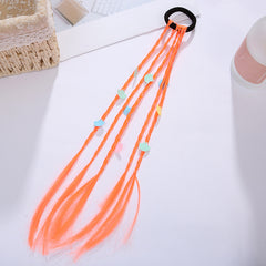 Children's Colorful Wig Headdress for Girls