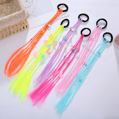 Children's Colorful Wig Headdress for Girls