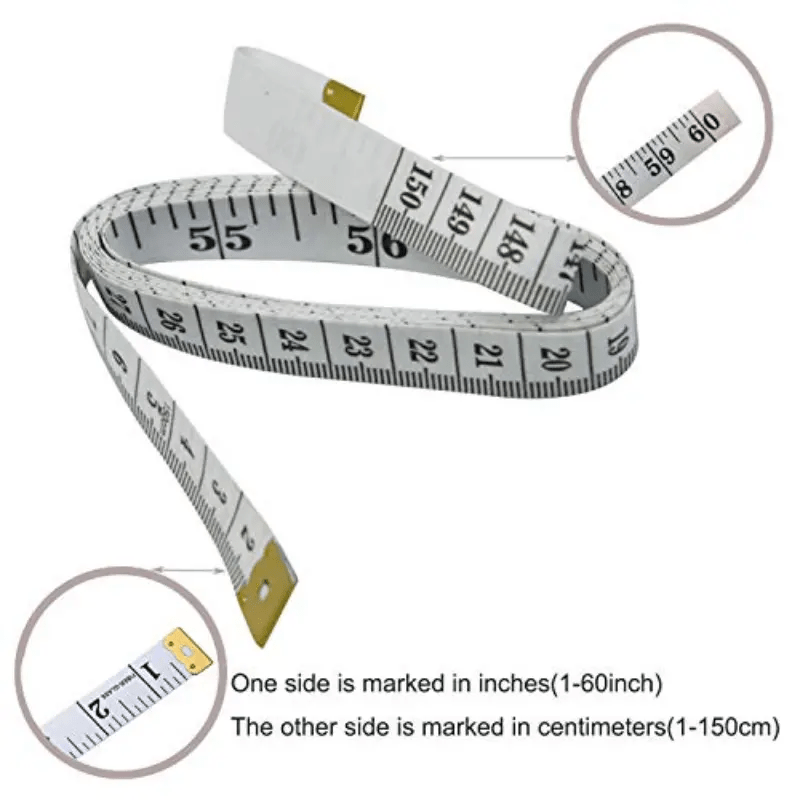 Flexible Fishing Measuring Tape Double Scale Ruler Tackle