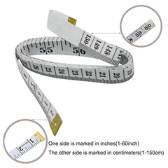Flexible Fishing Measuring Tape Double Scale Ruler Tackle