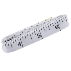 Flexible Fishing Measuring Tape Double Scale Ruler Tackle