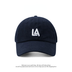LA Embroidery Baseball Cap Unisex Dad Hats Adjustable Sun Hat for Women