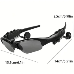 Men's Wireless Glasses Music Calling Smart Earphones Sunglasses