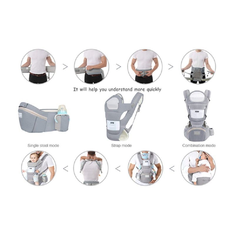 Baby Carrier Waist Stool Four Seasons