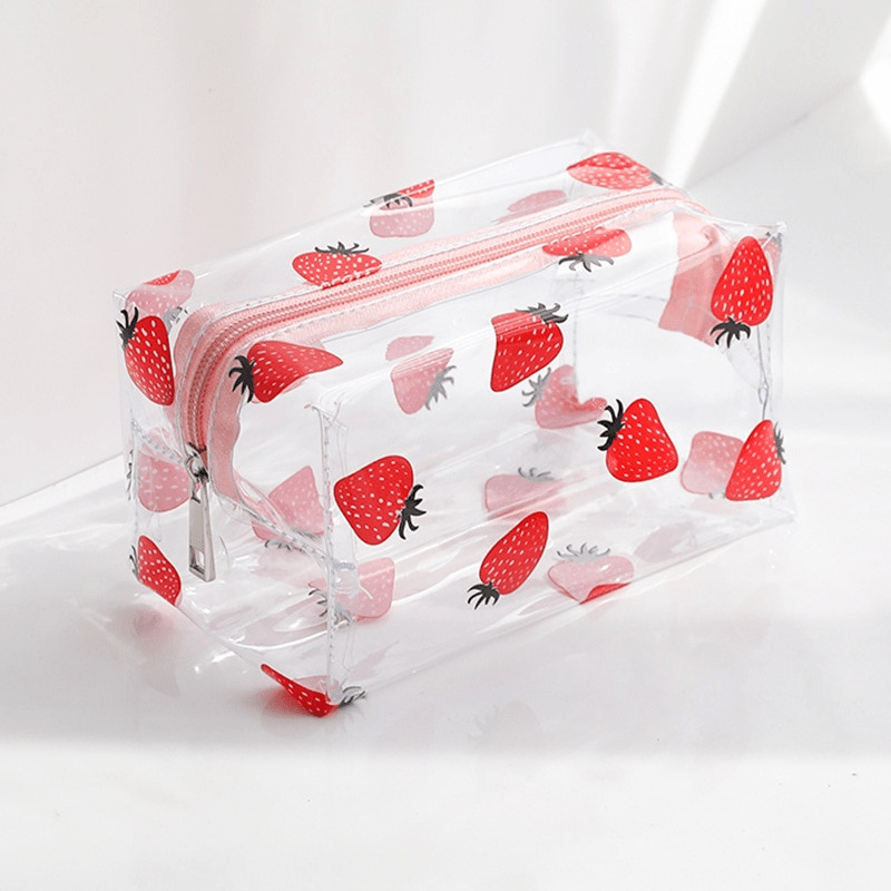Clear PVC Big Pencil Case School Supplies Gift Back To School Pencil Box