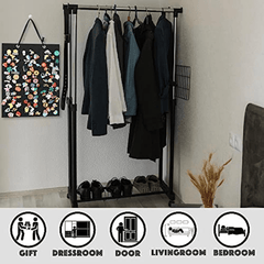 Shoe Charms Organizer Hanging Display Holder for Clog Charms