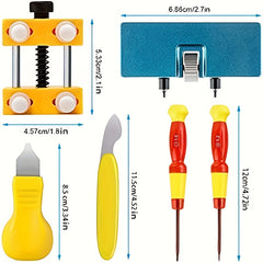 8pcs Watch Repair Kit Removal and Replacement Tool for Opening Back of Watch