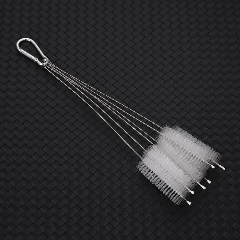 6pcs Water Cup Straw Brush Set, Lotus Root Hole Cleaning Bristle Brush