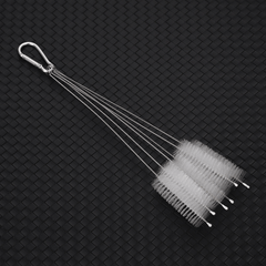 6pcs Water Cup Straw Brush Set, Lotus Root Hole Cleaning Bristle Brush