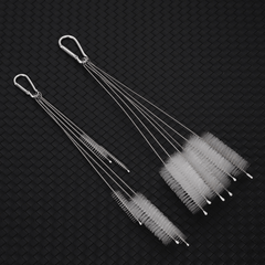 6pcs Water Cup Straw Brush Set, Lotus Root Hole Cleaning Bristle Brush