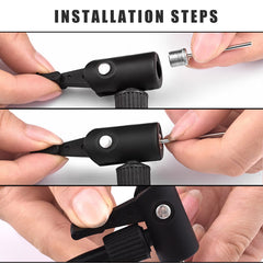 100Pcs Stainless Steel Air Pump Inflation Needles for Sports Balls