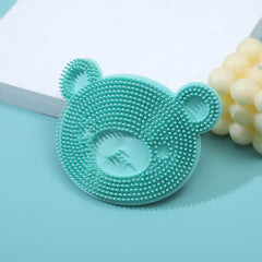 Baby Shampoo Brush Silicone Bath Massager