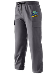 Flap Pockets Cargo Pants Men's Casual Drawstring Cargo Pants