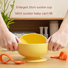 3pcs Baby Bowl With Suction Cup For Self-feeding