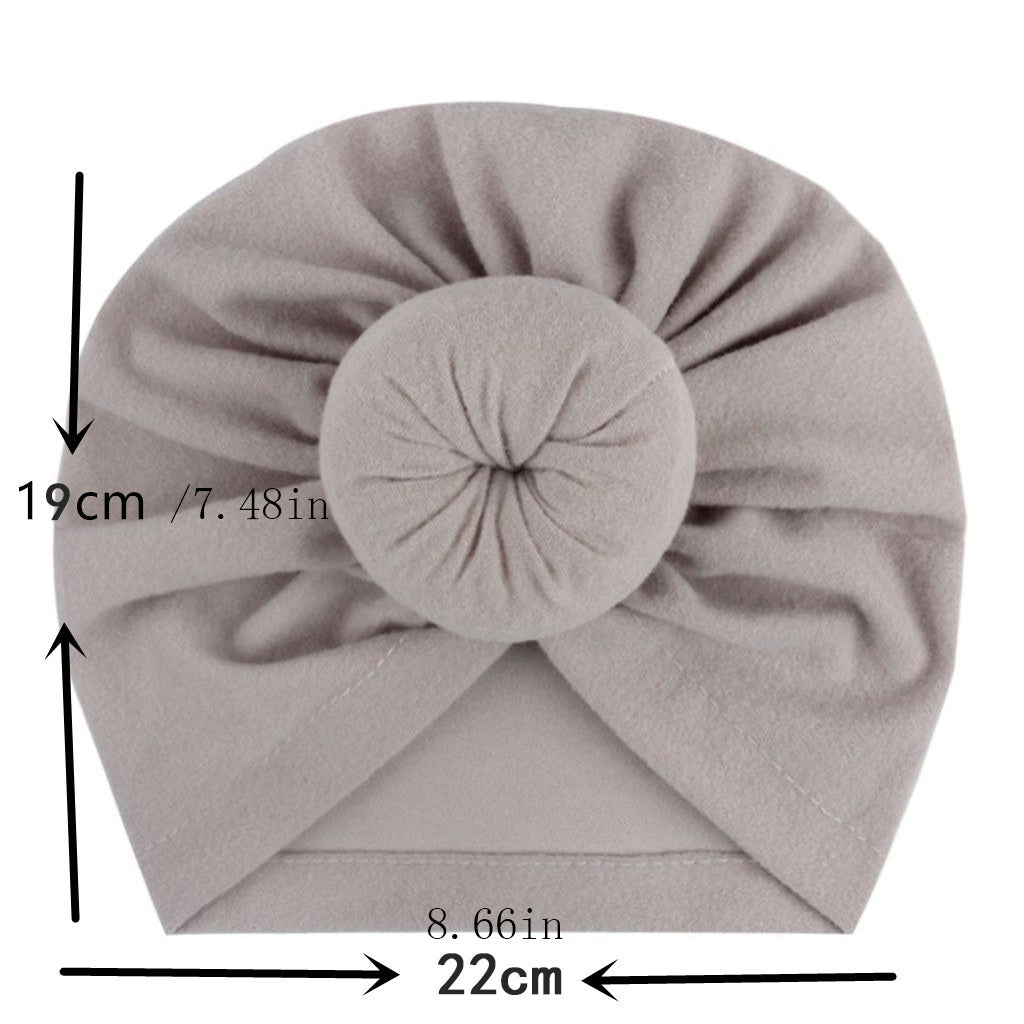 Vintage Donut Candy Turban Cap Head Wrap Beanie
