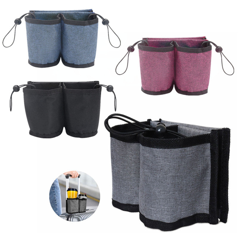 Portable Luggage Cup Cover Lightweight Durable Coffee Cup Organizer