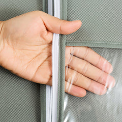 Hanging Clothes Storage Garment Bag Zipper Breathable Suit Cover