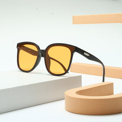 Polarized Square Frame Sunglasses for Men Unisex