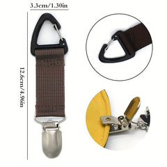 Minimalist Hat Clip Durable Luggage Backpack Clip