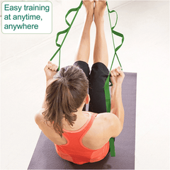 Yoga 8 Loops Stretching Band for Home Gym Workout