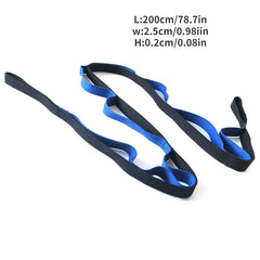 Yoga 8 Loops Stretching Band for Home Gym Workout