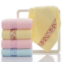 Embroidered Hand Towel Soft Skin-friendly Face Towel Absorbent Towel