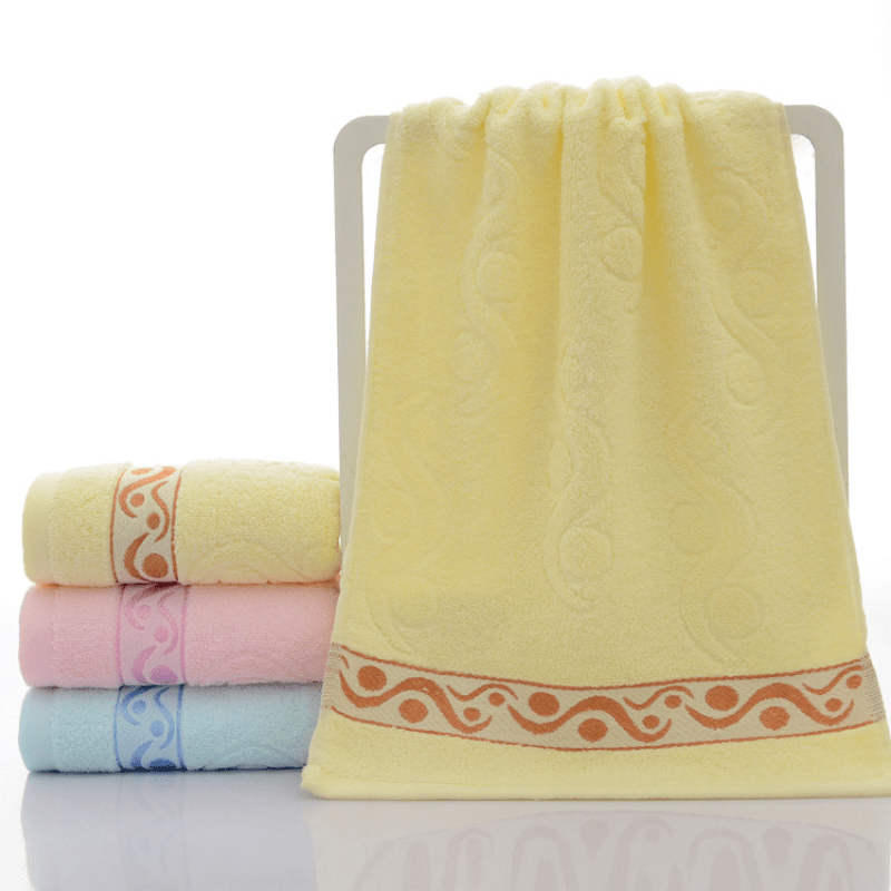 Embroidered Hand Towel Soft Skin-friendly Face Towel Absorbent Towel