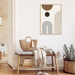 3pcs Abstract Geometric Posters for Bedroom Decor