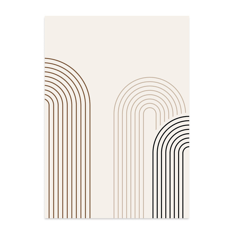 3pcs Abstract Geometric Posters for Bedroom Decor