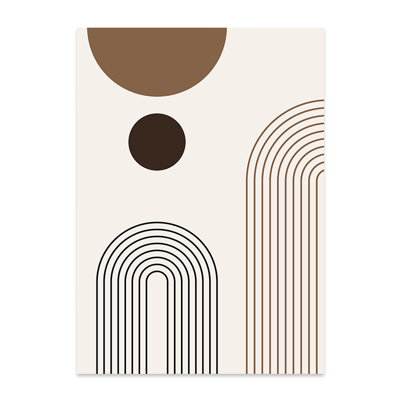 3pcs Abstract Geometric Posters for Bedroom Decor
