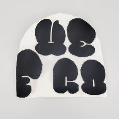 Fashionable Ear Protection Sport Beanie Hat With Printing
