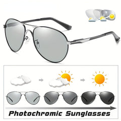 Photochromic Polarized Sunglasses for Driving UV400
