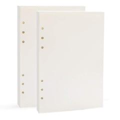 2 packs 45pcs A5 Planner Refill Paper Binder Paper Lined Journal 6 Hole