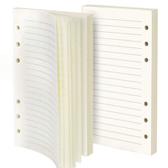 2 packs 45pcs A5 Planner Refill Paper Binder Paper Lined Journal 6 Hole