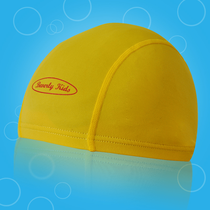 Kids Swim Hat with Sun Protection, Boys Girls Comfortable Elastic Ear Protection