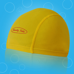 Kids Swim Hat with Sun Protection, Boys Girls Comfortable Elastic Ear Protection