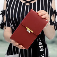 Stylish Crossbody Cellphone Bag with Credit Card Holder