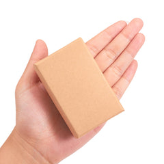 24pcs Cardboard Jewelry Set Box For Ring Necklace Bracelet Tan 8x5x2