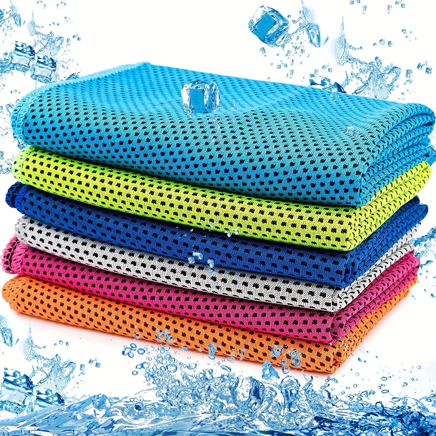 Cooling Microfiber Towel for Athletes Gym Yoga Fitness and More