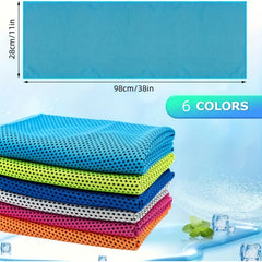 Cooling Microfiber Towel for Athletes Gym Yoga Fitness and More