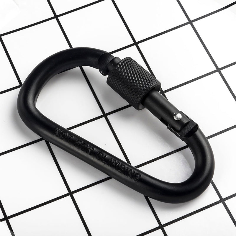 6pcs Durable Carabiner Clips for Outdoor Activities