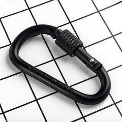 6pcs Durable Carabiner Clips for Outdoor Activities